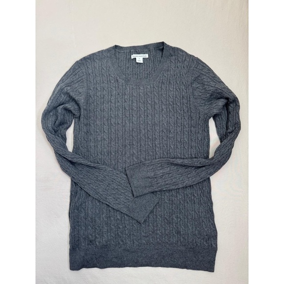 Amazon Essentials Pullover Sweater Womens Size M Chunky Knit Cable Knit Cozy - Picture 2 of 8